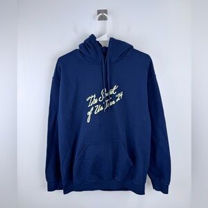 Gracie Abrams The Secret Of Us Tour Exclusive Blue Hoodie Size Medium